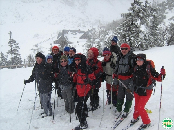 Na tle schroniska Samotnia (2010.03.15)