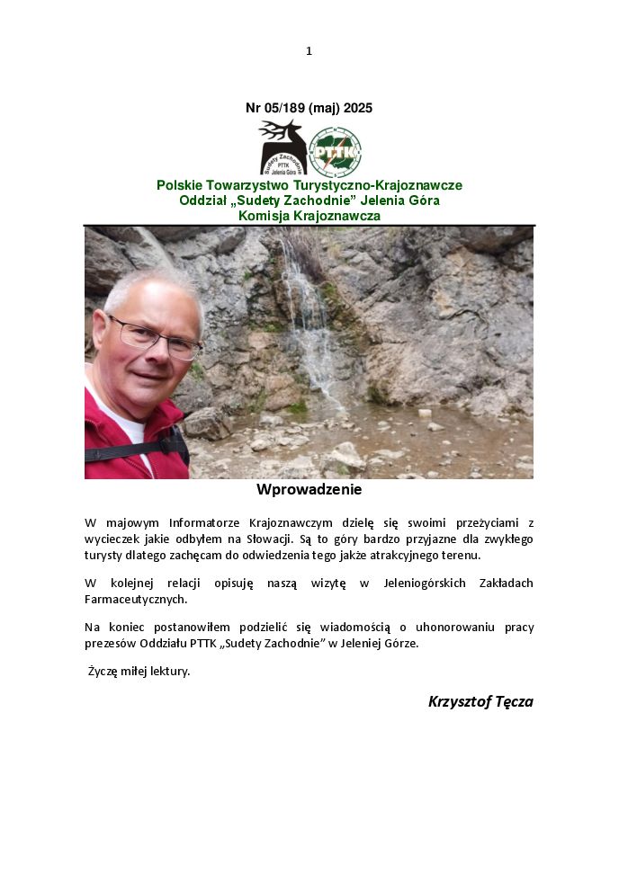 Informator Krajoznawczy 05.2025