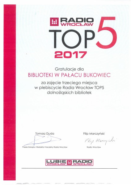 Biblioteka RPK w Bukowcu