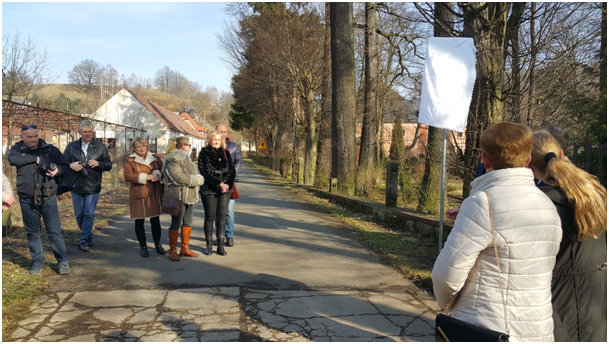 Nadanie imienia Dorothei Rohrbeck alejom parkowym we Wleniu 02