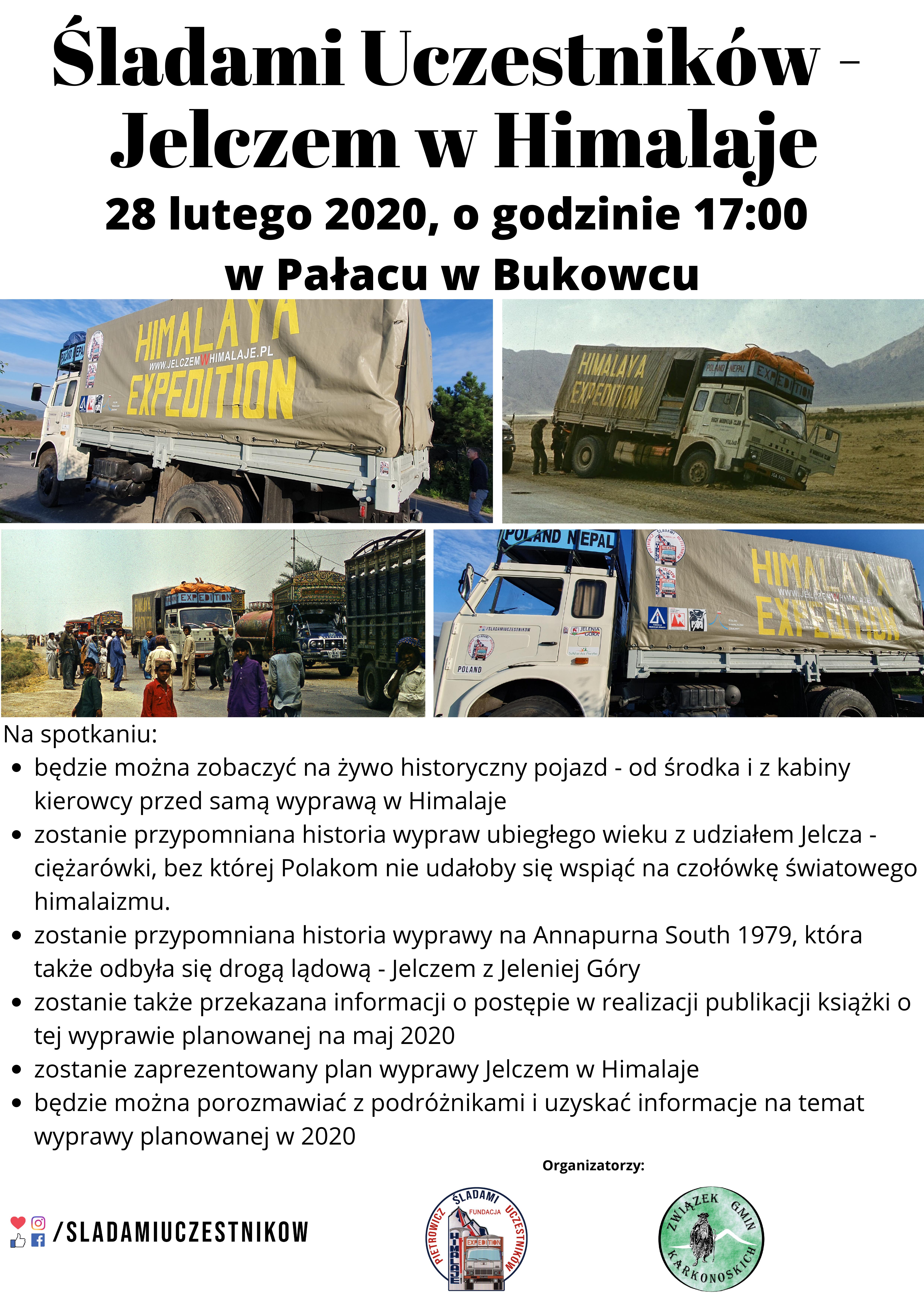 Jelczem w Himalaje Plakat