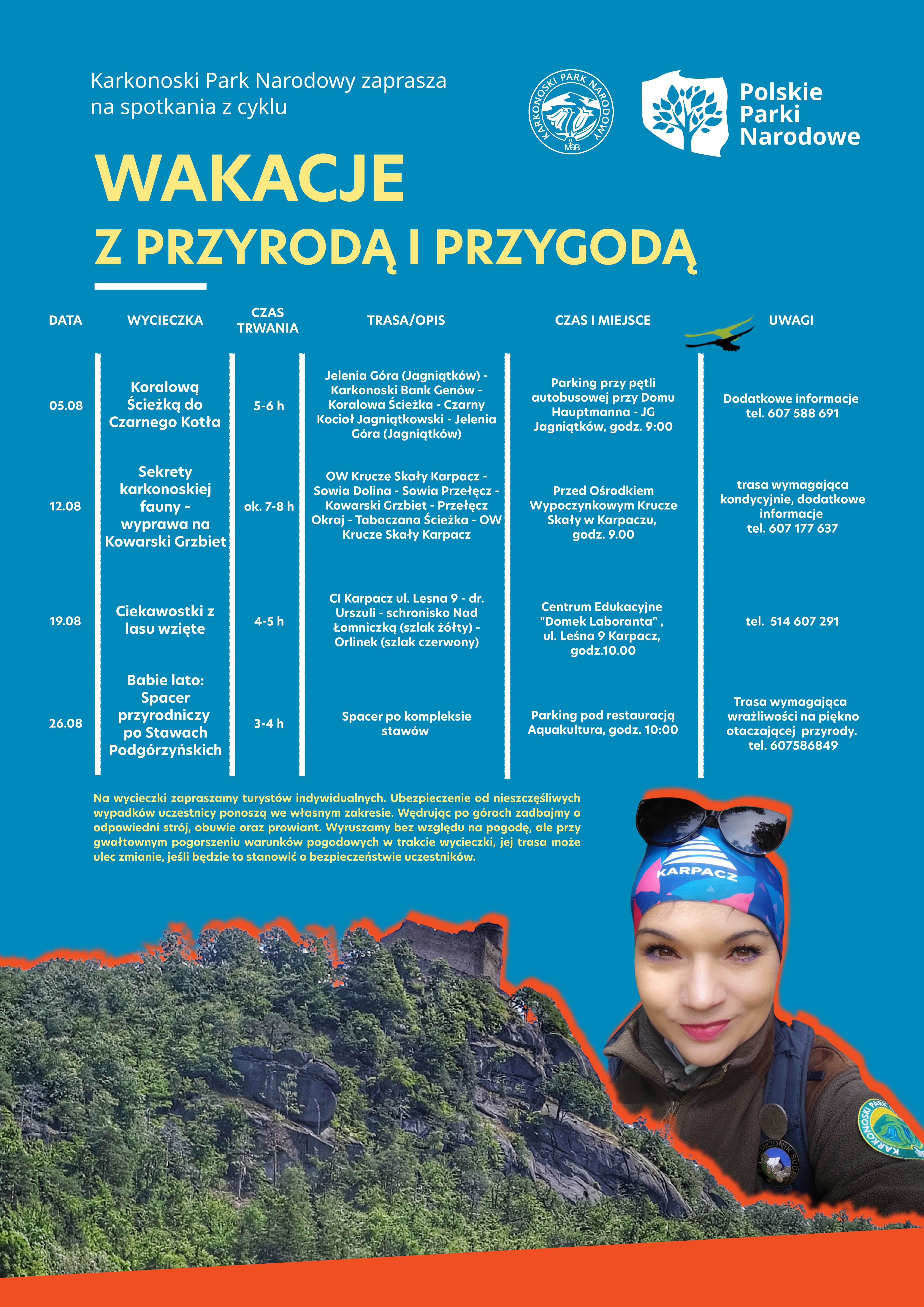 wakacje z przyrodą i przygodą 2026 sierpień